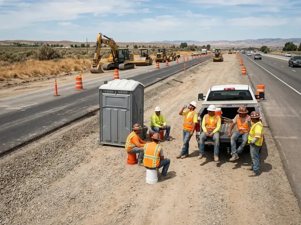 highway-road-construction-crew-007 — frequently asked questions, Porta Potty and Restroom Rentals in Wheatland, CA